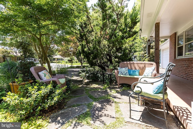 1490 Grandview Ct, Arnold, MD 21012 - view of patio with an outdoor living space