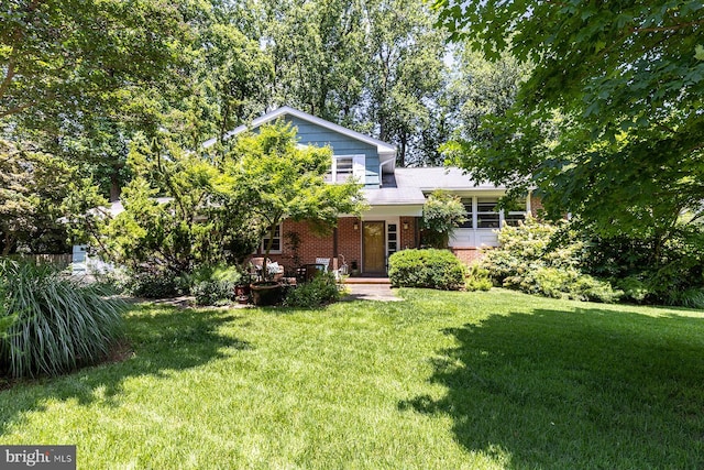 1490 Grandview Ct, Arnold, MD 21012 - view of front of property featuring brick siding and a front yard