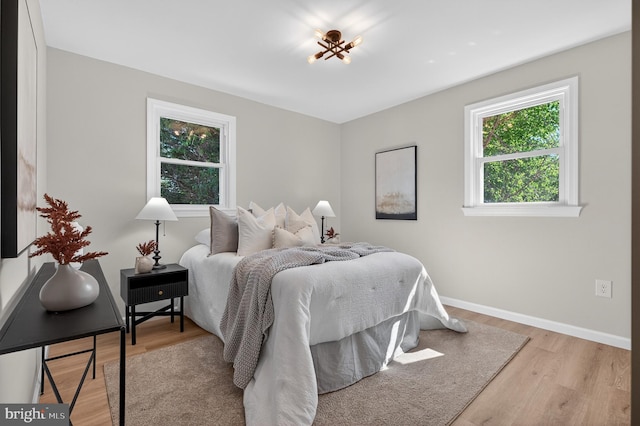 3803 Kayson St, Silver Spring, MD 20906 - bedroom featuring light wood-style flooring and baseboards