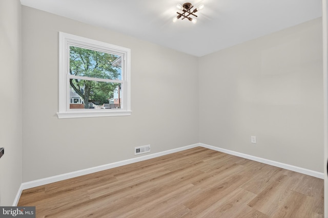 3803 Kayson St, Silver Spring, MD 20906 - spare room with light wood-style floors and baseboards