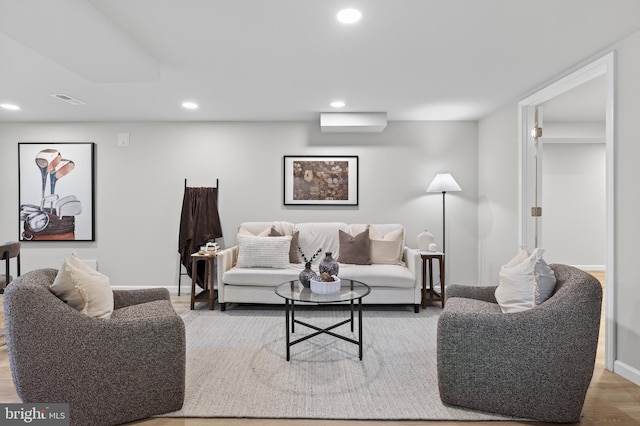 3803 Kayson St, Silver Spring, MD 20906 - living area featuring recessed lighting and wood finished floors