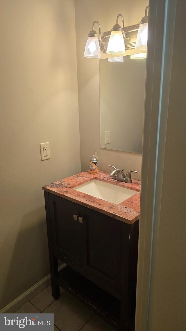 2622 Cranberry Cir, Harrisburg, PA 17110 - bathroom featuring vanity and tile patterned flooring