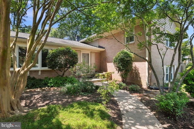 9210 Cherrytree Dr, Alexandria, VA 22309 - view of front facade featuring brick siding