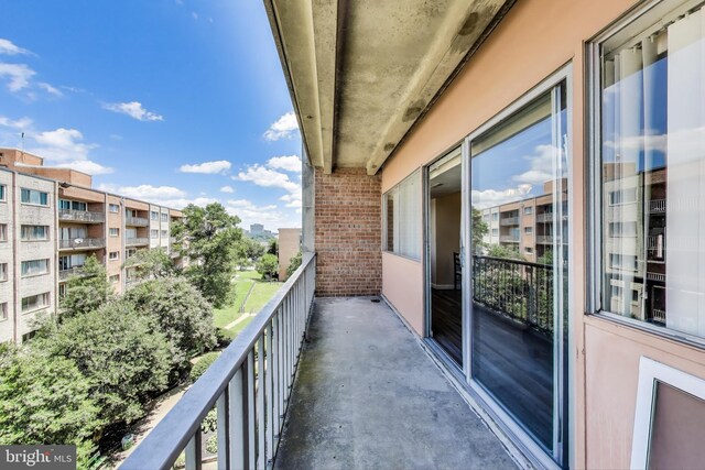 5851 Quantrell Ave Unit 407, Alexandria, VA 22312 - view of balcony