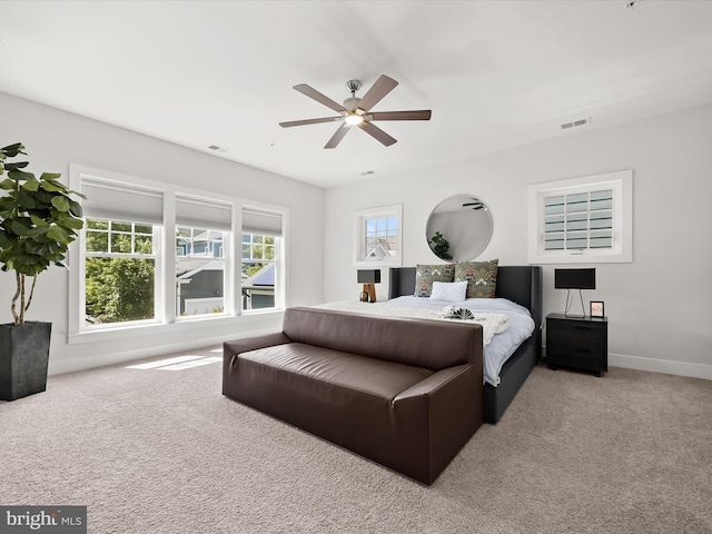 11412 Dairy St, Fulton, MD 20759 - bedroom with carpet floors and ceiling fan