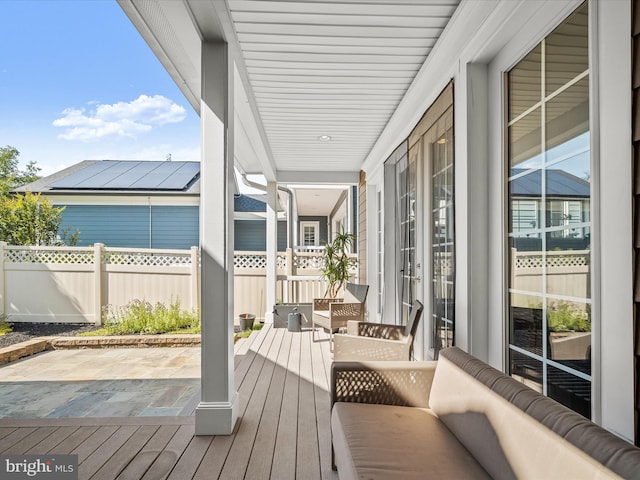 11412 Dairy St, Fulton, MD 20759 - view of wooden terrace