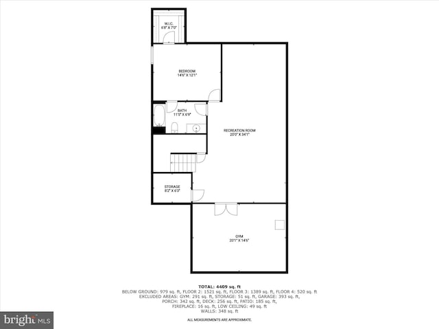 11412 Dairy St, Fulton, MD 20759 - view of property floor plan