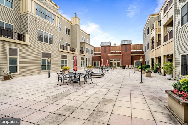 605 N Atlantic Ave Unit 104, Collingswood, NJ 08108 - view of patio / terrace with a residential view