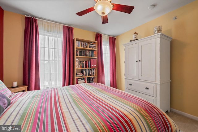 236 Cambridge Pl, Chalfont, PA 18914 - bedroom featuring light colored carpet and ceiling fan