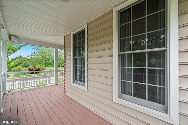 236 Cambridge Pl, Chalfont, PA 18914 - view of wooden porch