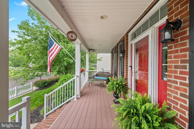 236 Cambridge Pl, Chalfont, PA 18914 - view of wooden porch