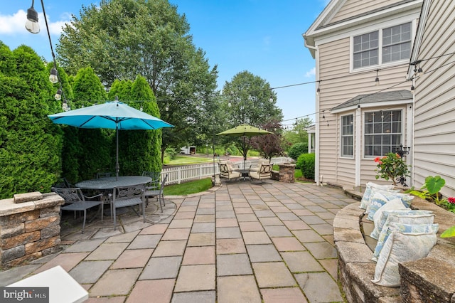 236 Cambridge Pl, Chalfont, PA 18914 - view of patio with outdoor dining space