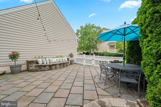 236 Cambridge Pl, Chalfont, PA 18914 - view of patio featuring outdoor dining space