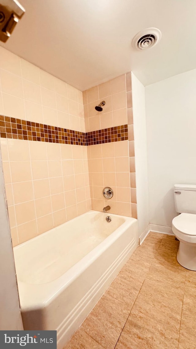 6054 Baltimore Pike, Littlestown, PA 17340 - full bathroom with tile patterned flooring and shower / bath combination