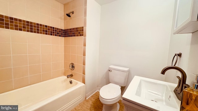 6054 Baltimore Pike, Littlestown, PA 17340 - full bathroom with washtub / shower combination and vanity