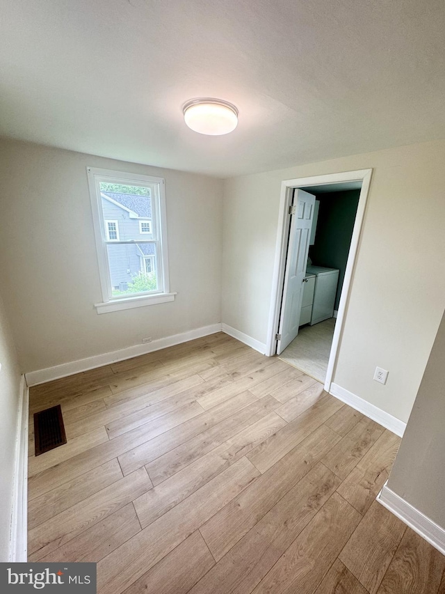 6054 Baltimore Pike, Littlestown, PA 17340 - spare room featuring wood finished floors and baseboards
