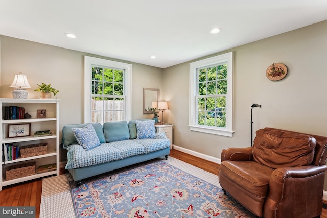 720 E Stephens Ln, Purcellville, VA 20132 - living room with wood finished floors and recessed lighting