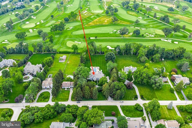 3537 Sawmill Rd, Newtown Square, PA 19073 - drone / aerial view of a local golf course