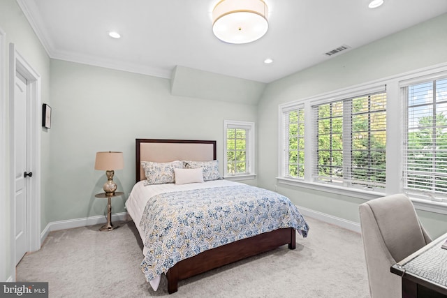 3537 Sawmill Rd, Newtown Square, PA 19073 - carpeted bedroom featuring recessed lighting and ornamental molding
