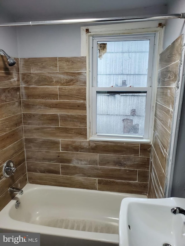 68 End, Trenton, NJ 08618 - bathroom featuring bathtub / shower combination and a sink
