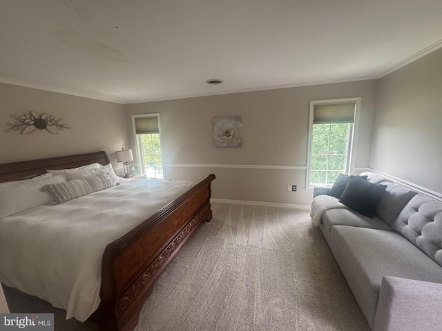 26 Sleigh Run, Reedsville, PA 17084 - bedroom featuring crown molding, multiple windows, and carpet flooring