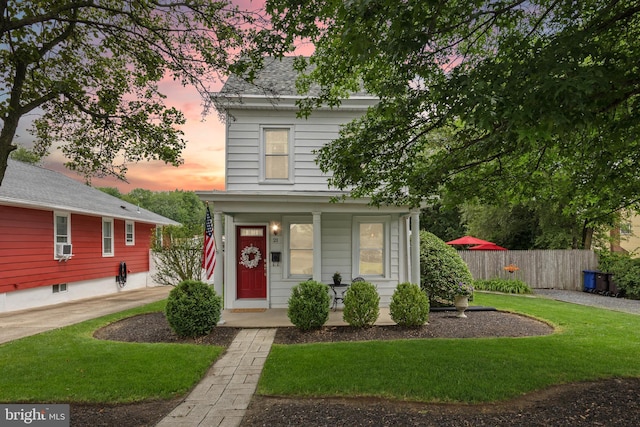 21 Creek Rd, Delran, NJ 08075 - view of front facade with covered porch