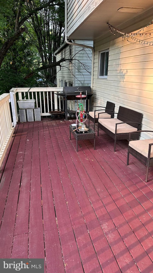 16820 Malabar St, Rockville, MD 20855 - deck featuring area for grilling