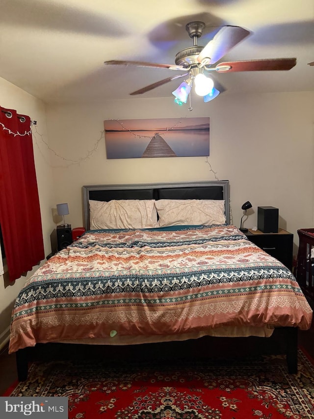 16820 Malabar St, Rockville, MD 20855 - bedroom featuring a ceiling fan
