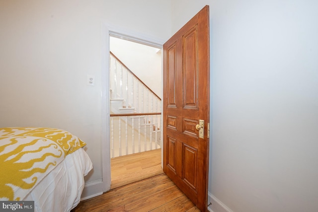 823 N 21st St, Philadelphia, PA 19130 - bedroom with light wood-style floors and baseboards