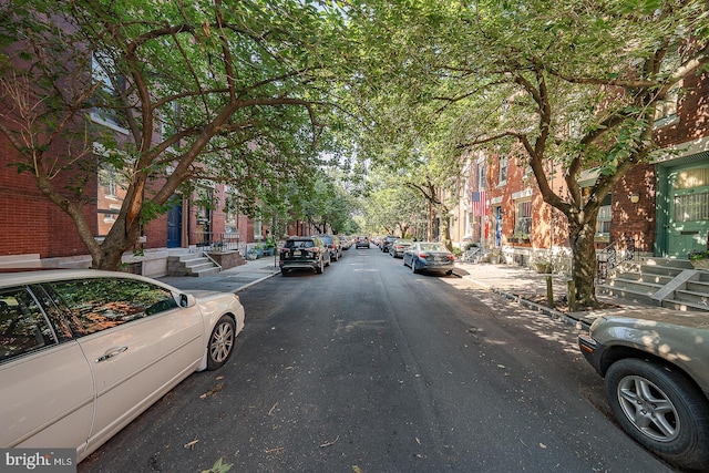 823 N 21st St, Philadelphia, PA 19130 - view of asphalt street featuring sidewalks and curbs