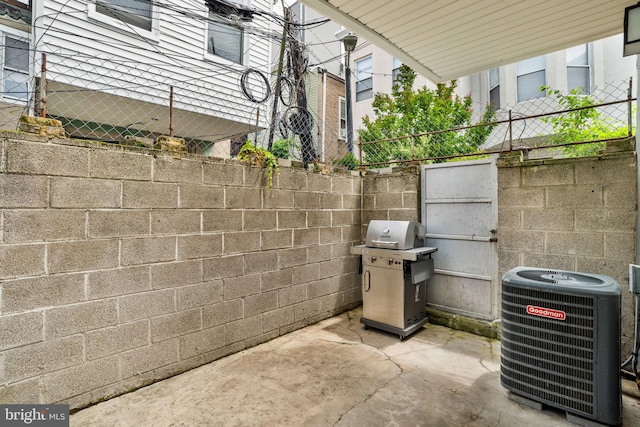 1645 S Carlisle St, Philadelphia, PA 19145 - view of patio featuring area for grilling