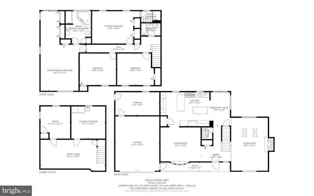 6212 Monroe Ave, Sykesville, MD 21784 - view of floor plan / room layout