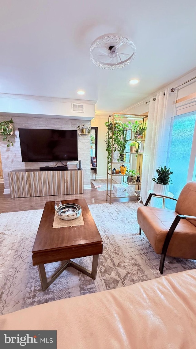11881 Academy Rd Unit I6, Philadelphia, PA 19154 - living area with wood finished floors and recessed lighting