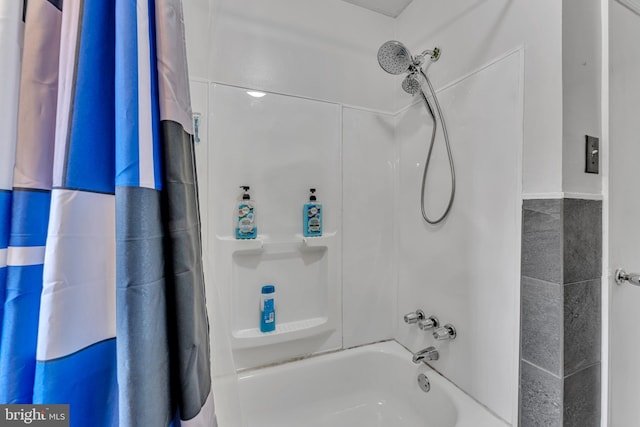 600 Central Ave, Runnemede, NJ 08078 - bathroom with shower / bath combination with curtain