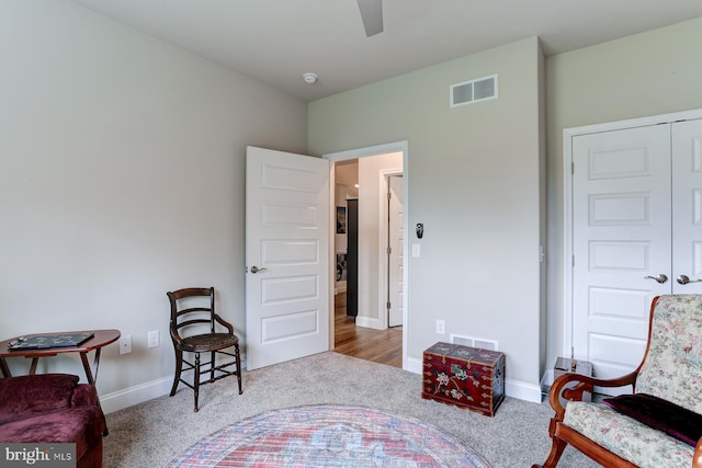 17 Beckleys Cor, Lebanon, PA 17042 - sitting room featuring carpet floors and ceiling fan