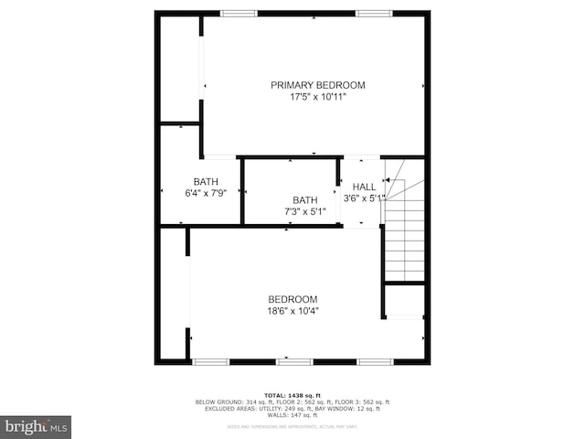 1773 Kings Arms Ct, New Cumberland, PA 17070 - view of room layout