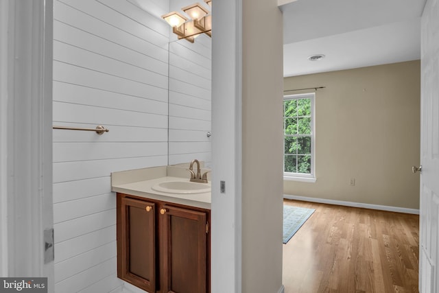 1773 Kings Arms Ct, New Cumberland, PA 17070 - bathroom with vanity and wood finished floors