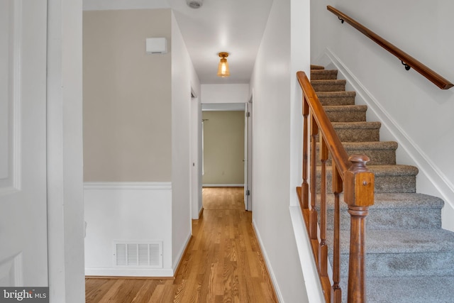 1773 Kings Arms Ct, New Cumberland, PA 17070 - stairway with wood finished floors