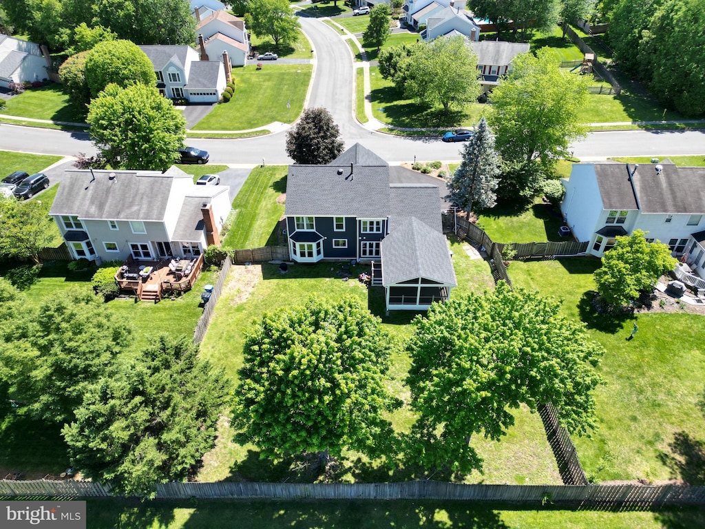 12910 Ashton Oaks Dr, Fairfax, VA 22030 - aerial view of residential area