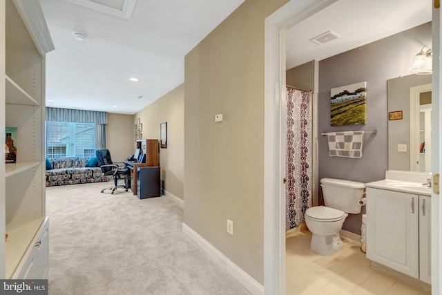 5230 Canyon Creek Way, Haymarket, VA 20169 - office space featuring light carpet and recessed lighting