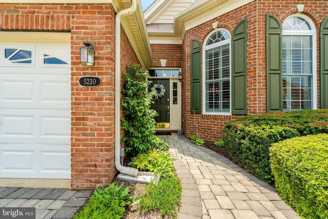 5230 Canyon Creek Way, Haymarket, VA 20169 - entrance to property featuring brick siding and an attached garage