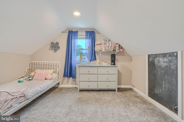 46 Avalon Ave, Dundalk, MD 21222 - bedroom featuring carpet flooring and lofted ceiling
