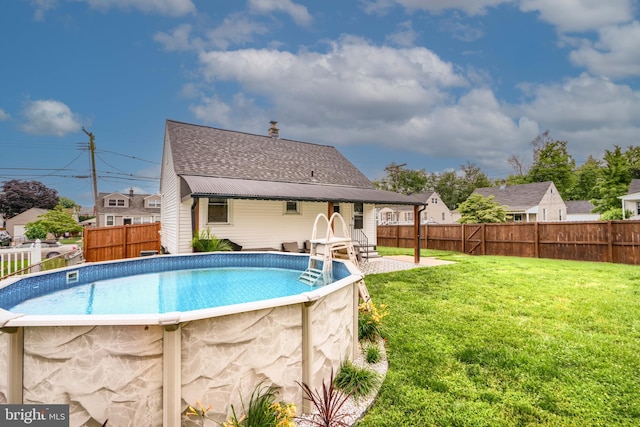 46 Avalon Ave, Dundalk, MD 21222 - view of pool featuring a fenced backyard