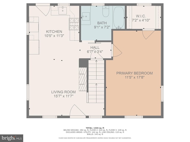 46 Avalon Ave, Dundalk, MD 21222 - view of room layout