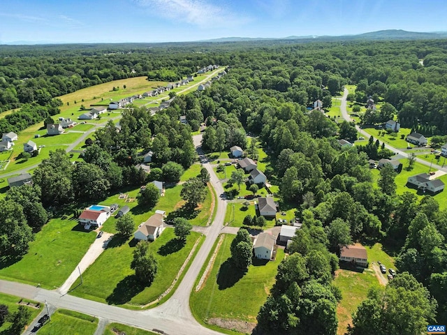106 Alex Dr, Madison Heights, VA 24572 - aerial view of residential area with a heavily wooded area