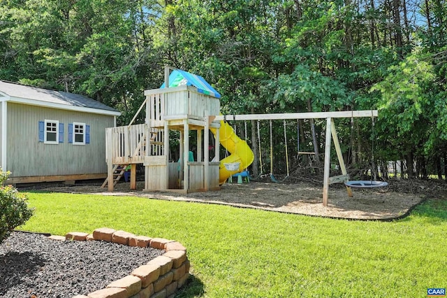 106 Alex Dr, Madison Heights, VA 24572 - view of play area with a yard
