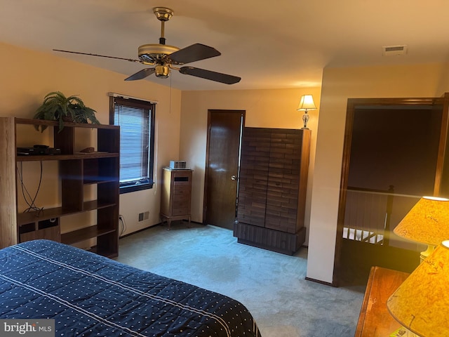 21 Stratton Dr, Hamilton, NJ 08690 - carpeted bedroom featuring ceiling fan