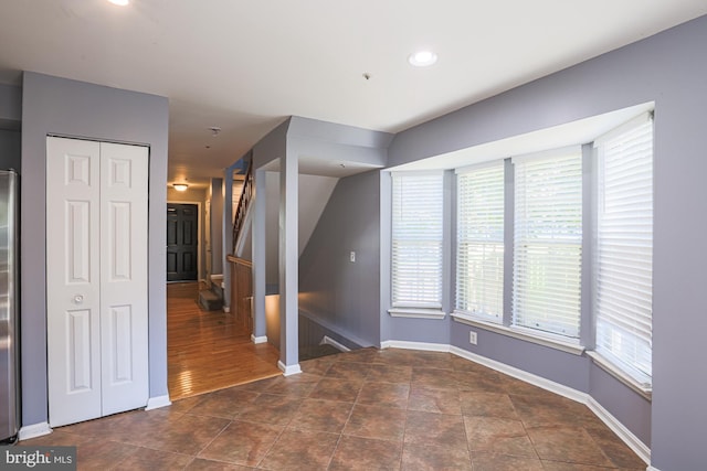 4845 Wainwright Cir, Owings Mills, MD 21117 - empty room featuring baseboards and recessed lighting