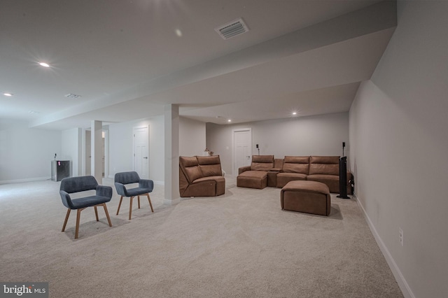303 Jasper Way, Middletown, DE 19709 - living area with carpet and recessed lighting