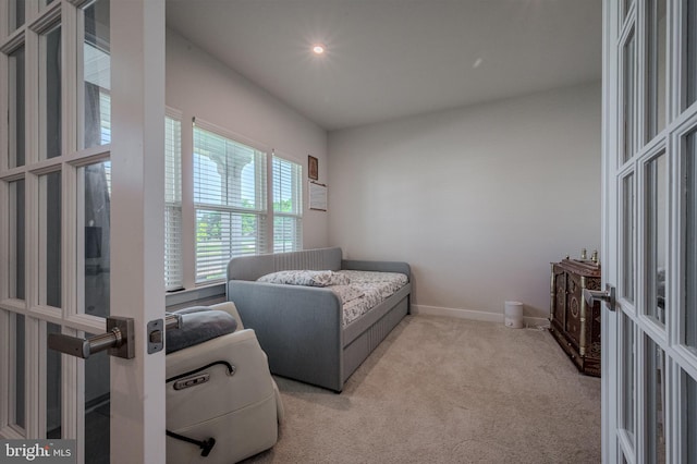 303 Jasper Way, Middletown, DE 19709 - carpeted bedroom featuring french doors and recessed lighting
